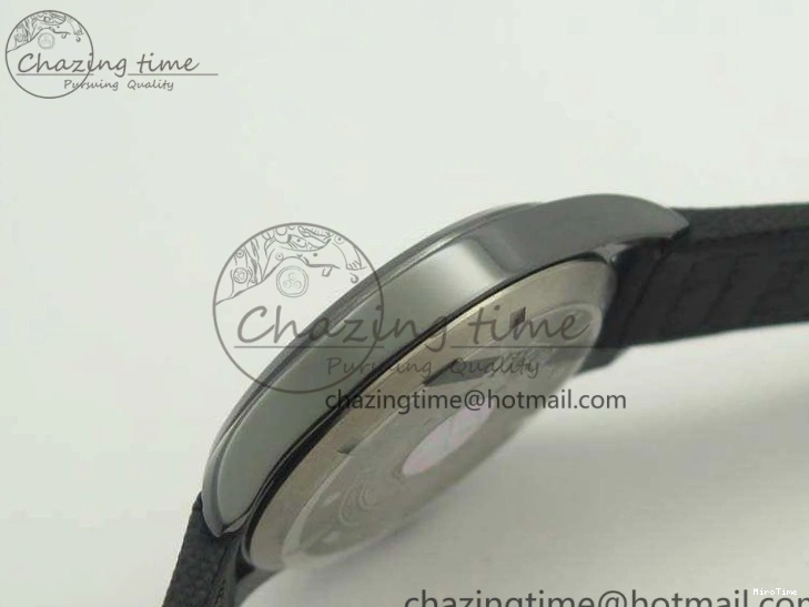 MIROTIME 1231 HighQuality Mark XVIII LAUREUS IW324703 Black Ceramic MKF Best Edition On Black Nylon Strap A 7218